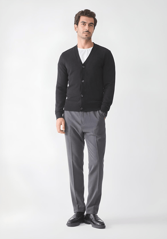 Cardigan con bottoni uomo - imoji