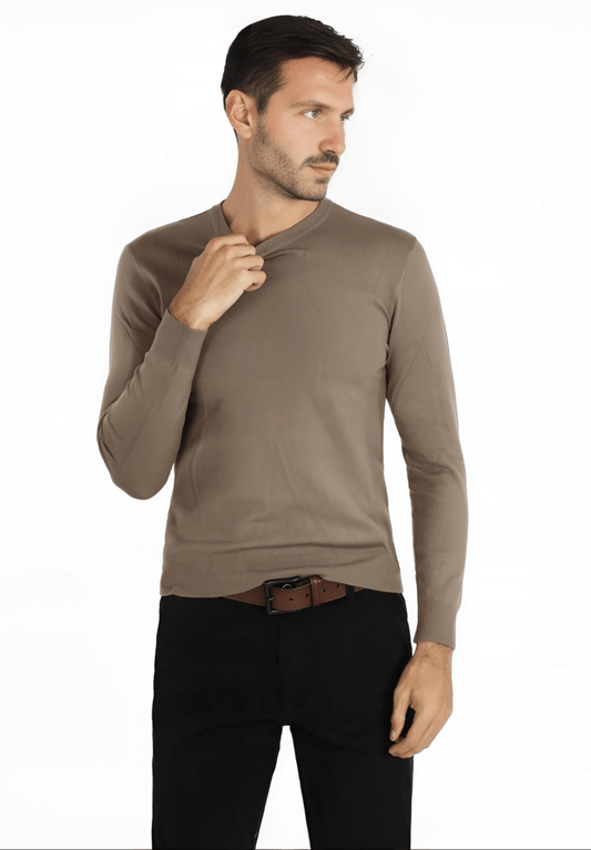 Pullover girocollo da uomo - imoji