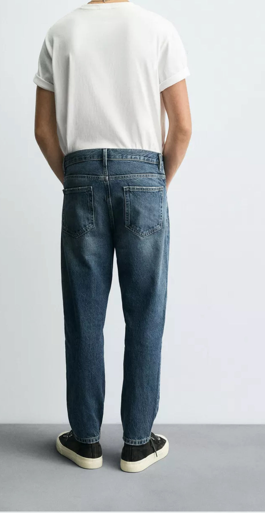 Jeans Uomo Comodi Elasticizzati Vita Alta