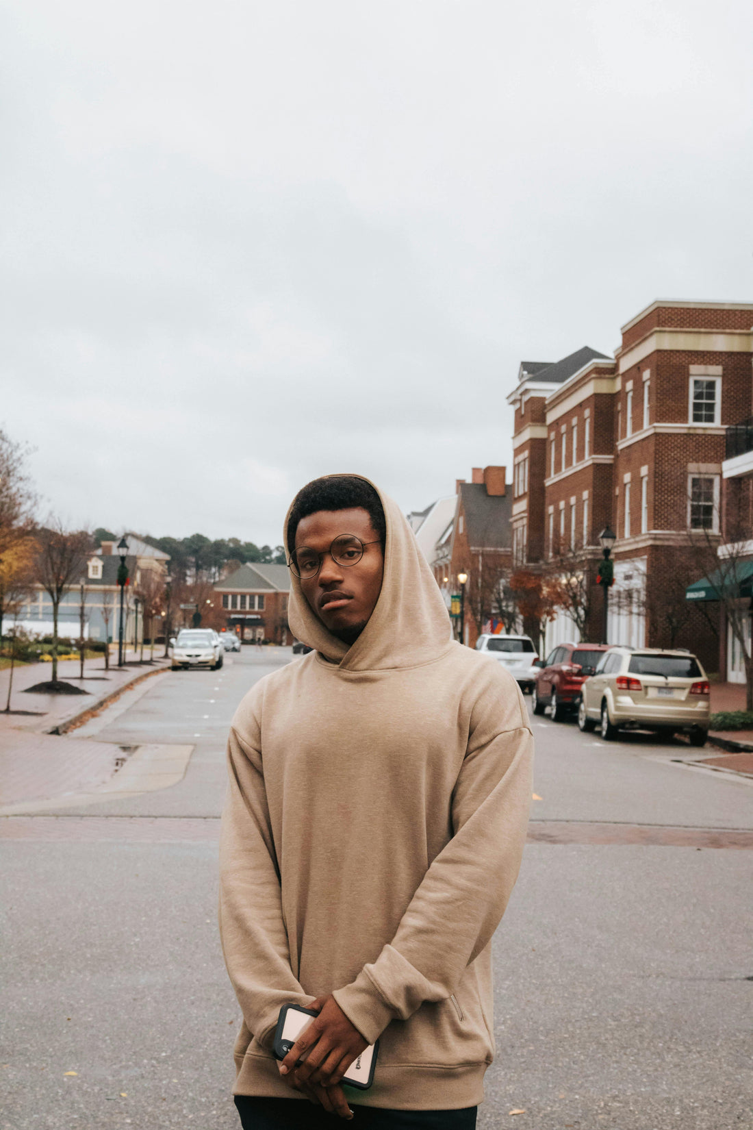 felpa boxy fit beige