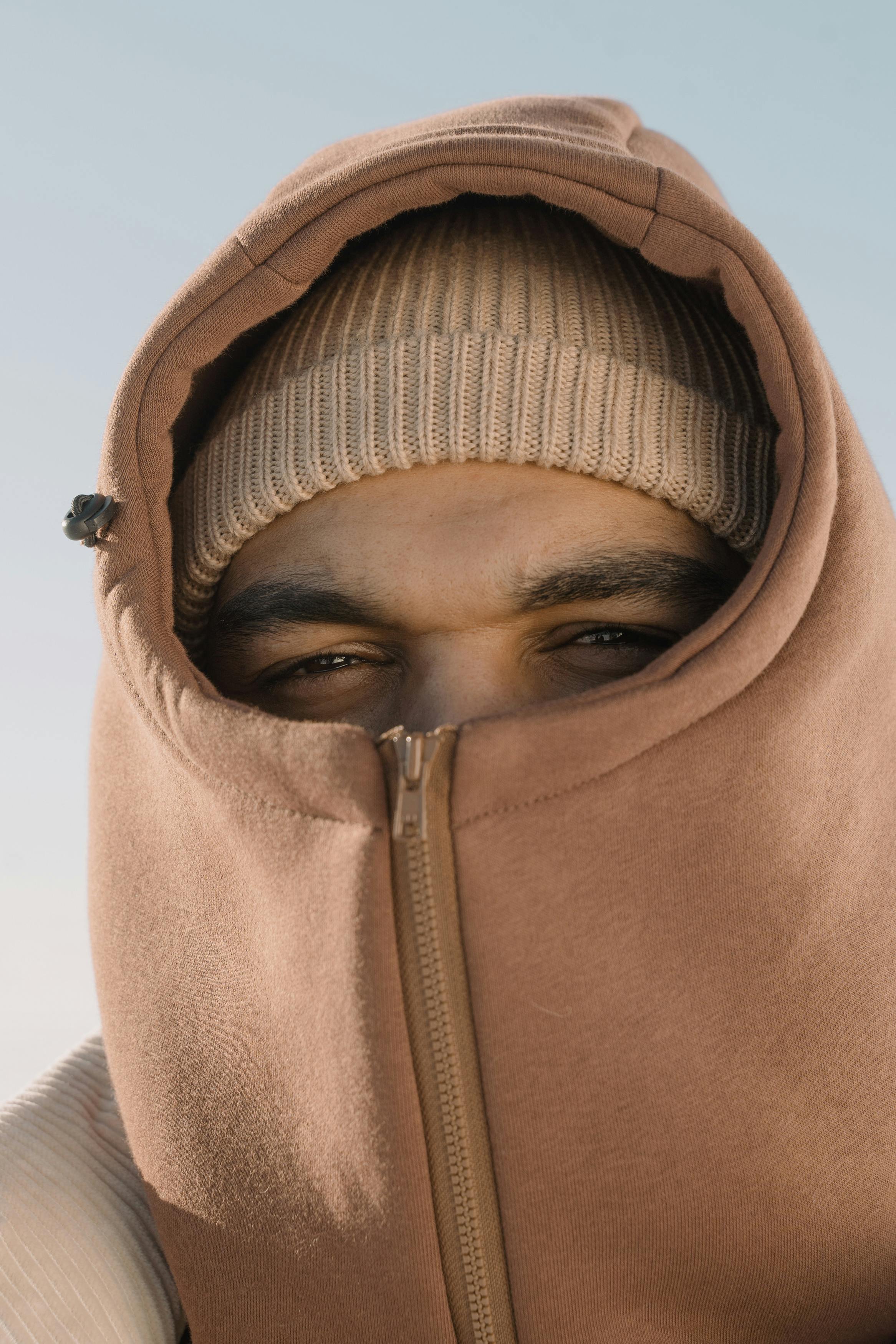 felpa boxy fit con zip