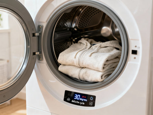 felpa in lavatrice