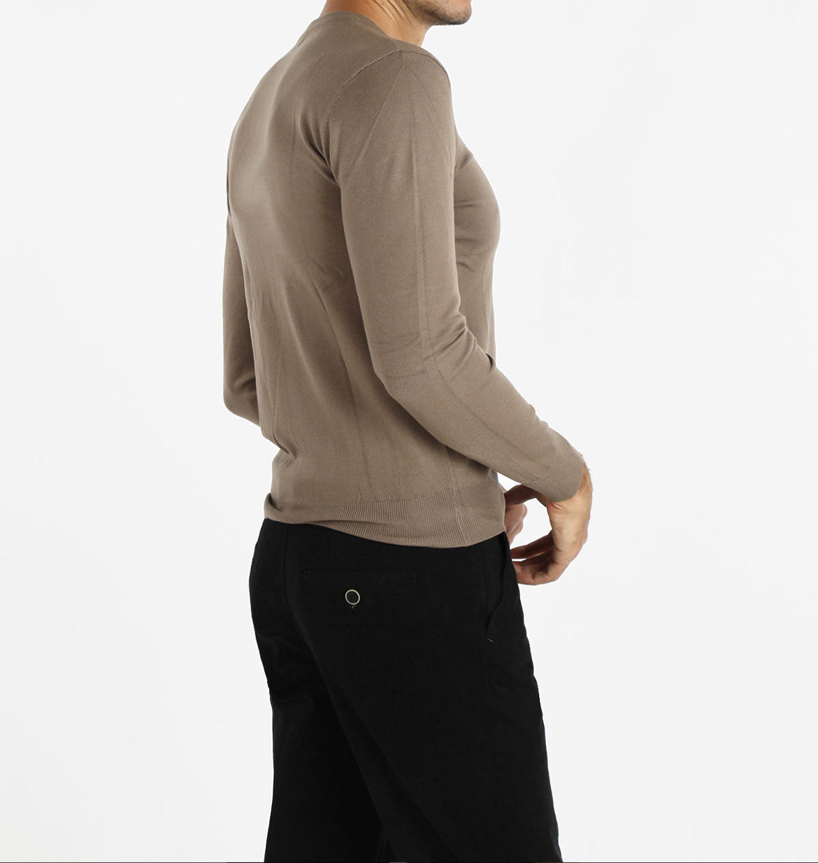 Pullover girocollo da uomo