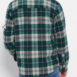 Camicia in flanella da uomo