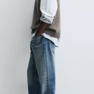 Gilet in maglia da uomo