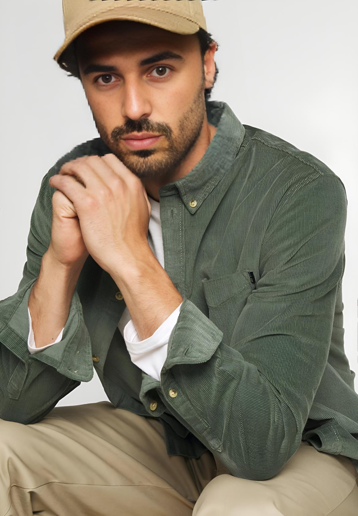 Camicia maniche lunghe uomo