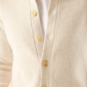 Cardigan con bottoni da uomo