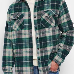 Camicia in flanella da uomo