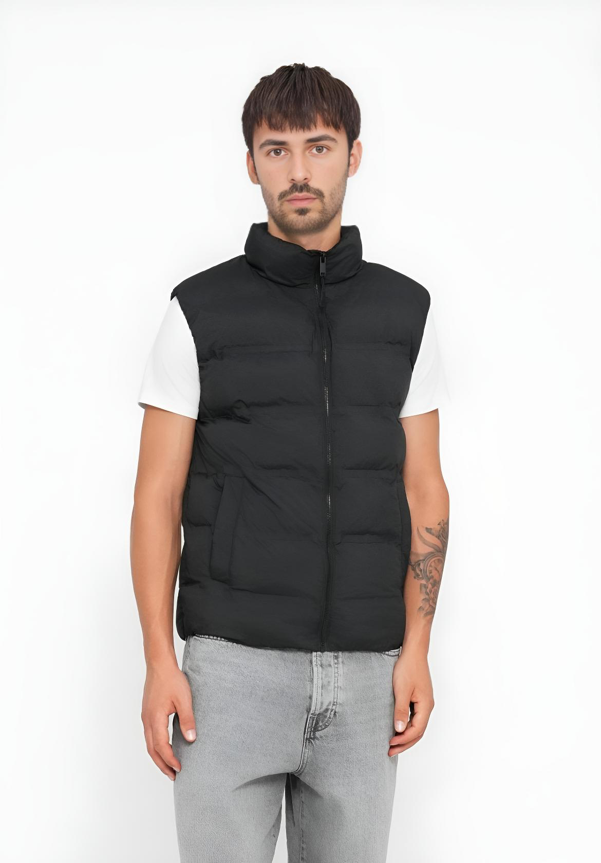 Smanicato vest nero