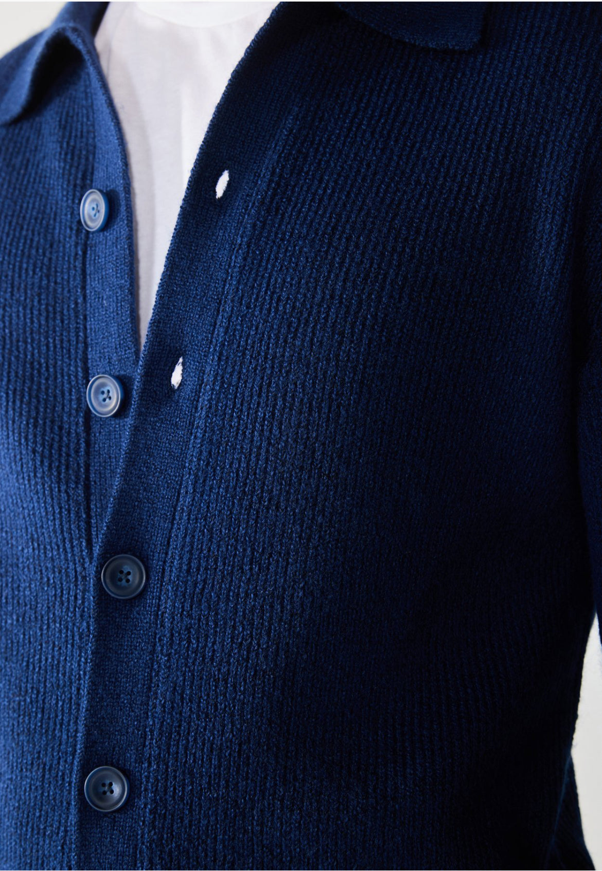 Cardigan con bottoni da uomo