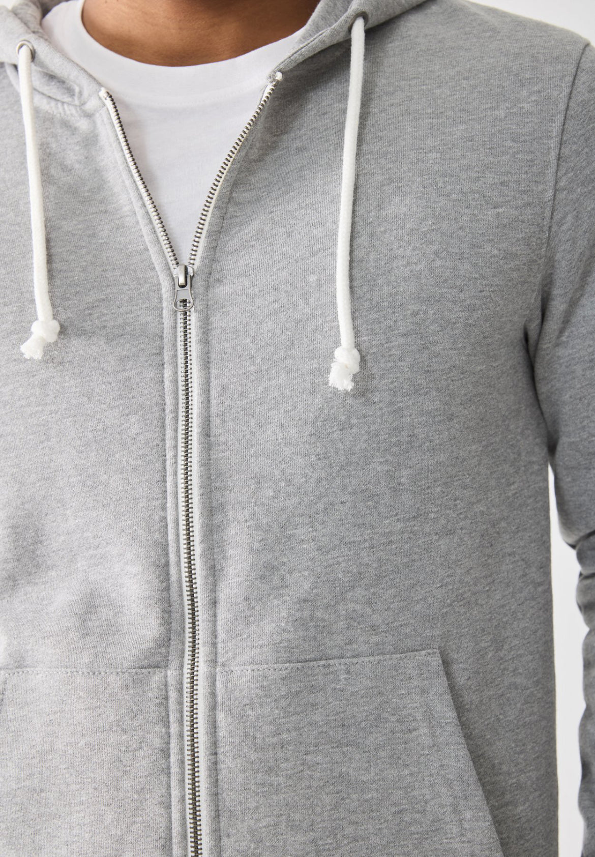 Felpa uomo con cappuccio e zip