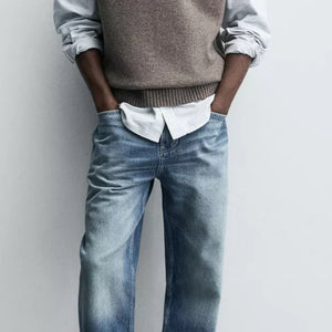 Gilet in maglia da uomo