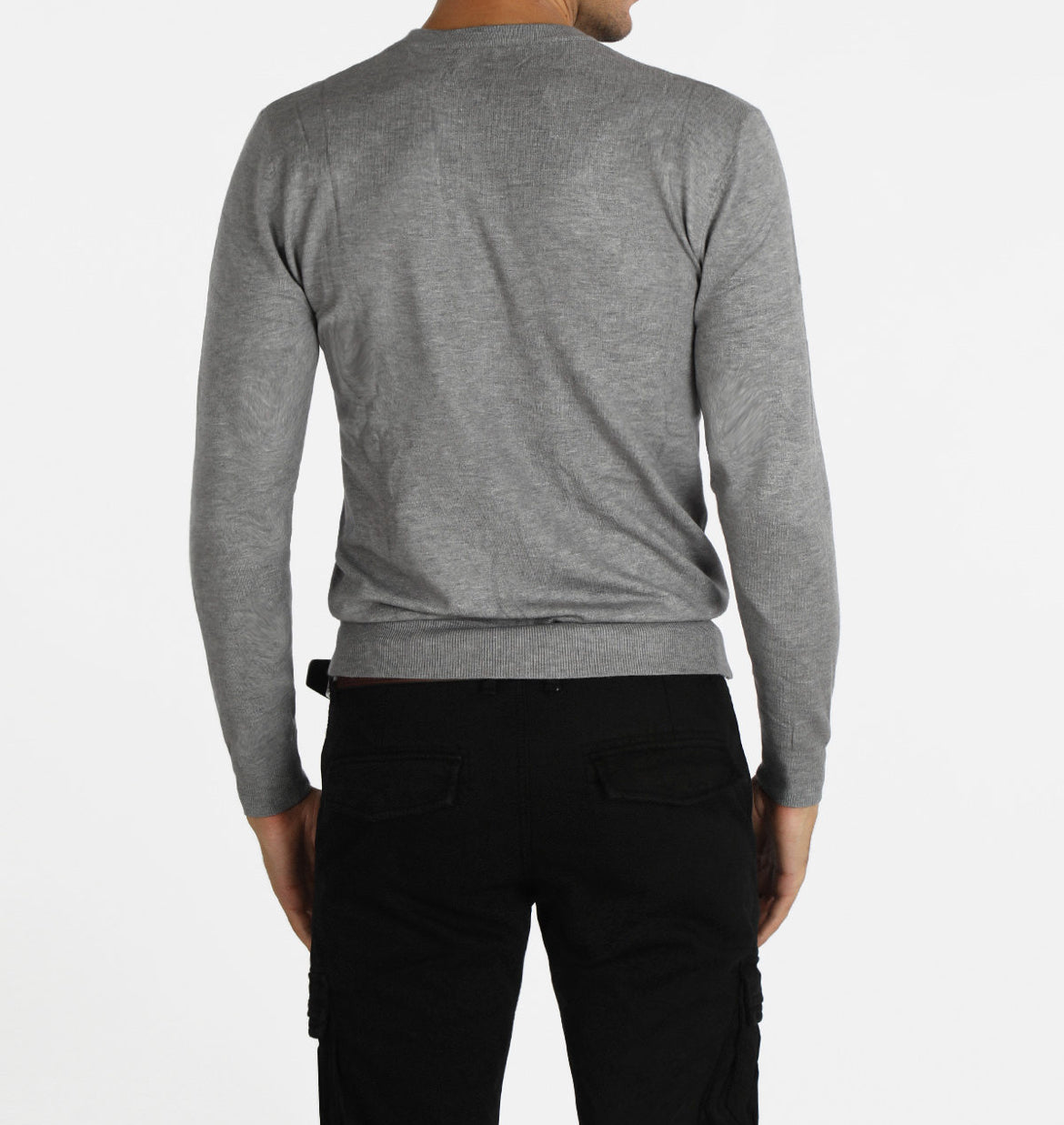 Pullover girocollo da uomo