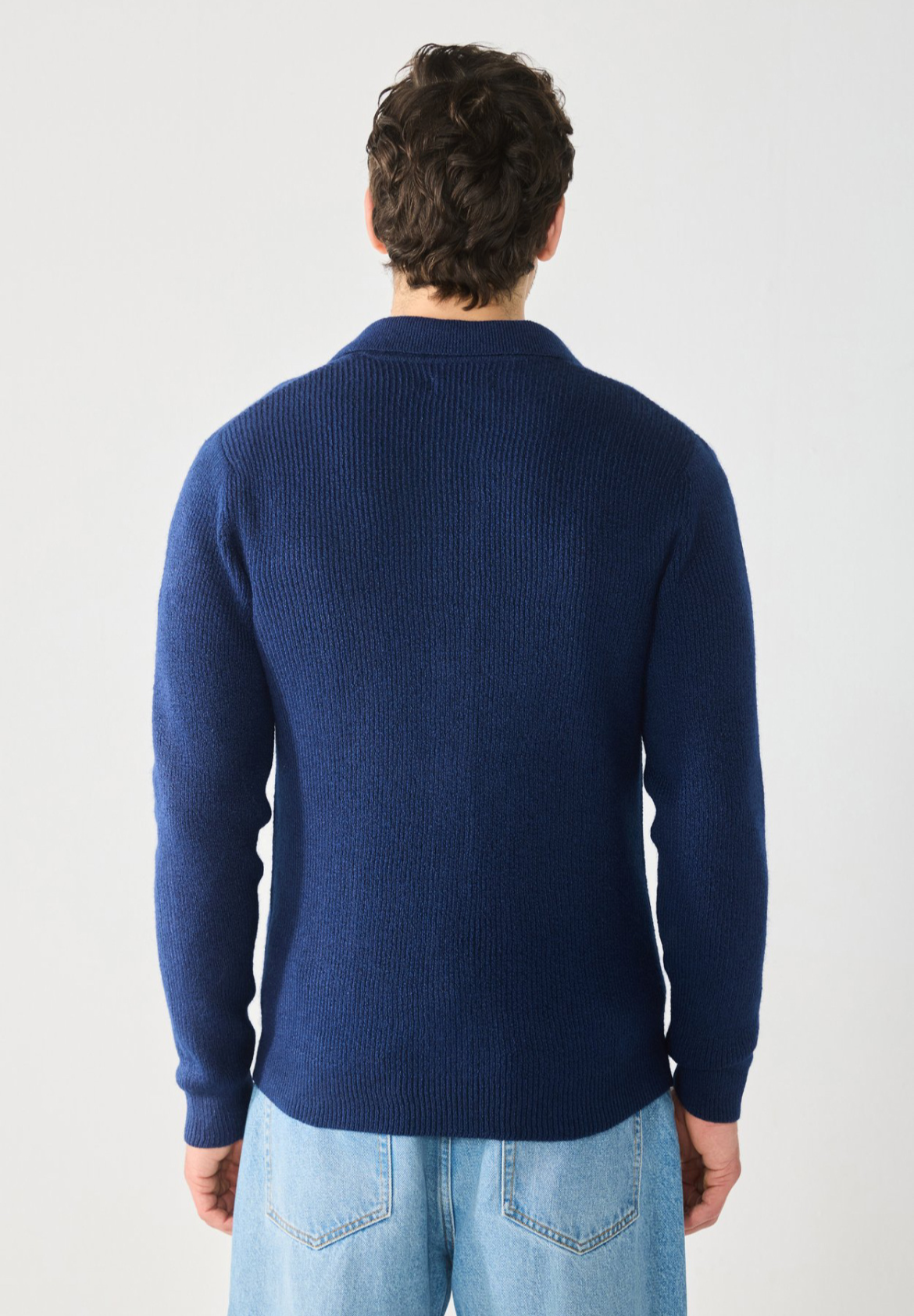 Cardigan con bottoni da uomo