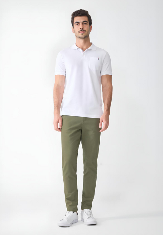 pantalone chino slim fit