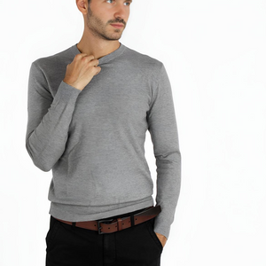 Pullover girocollo da uomo