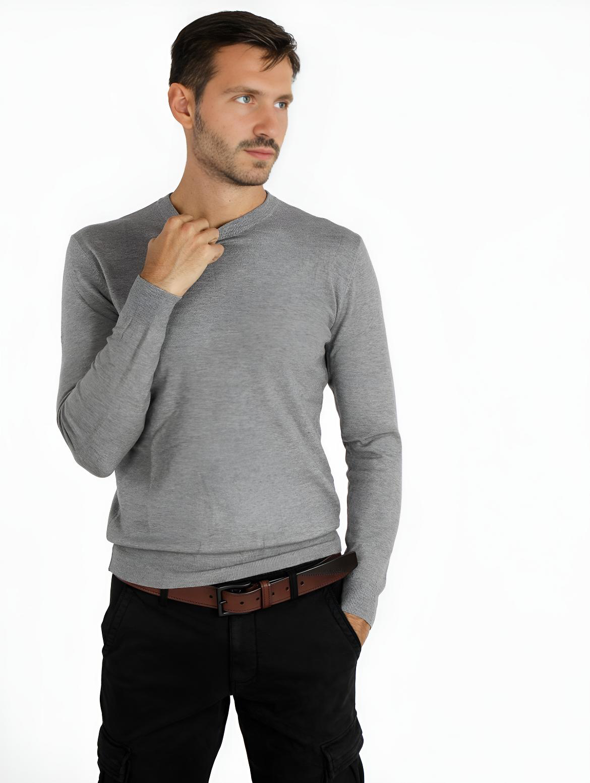 Pullover girocollo da uomo