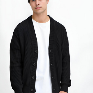 Cardigan uomo con bottoni