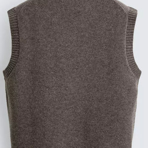 Gilet in maglia da uomo