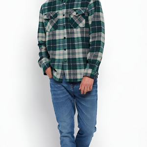 Camicia in flanella da uomo