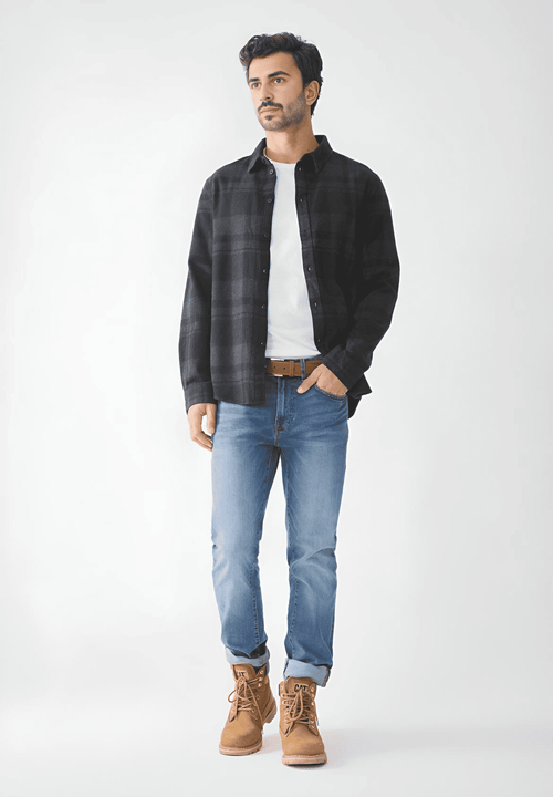 Camicia a maniche lunghe uomo