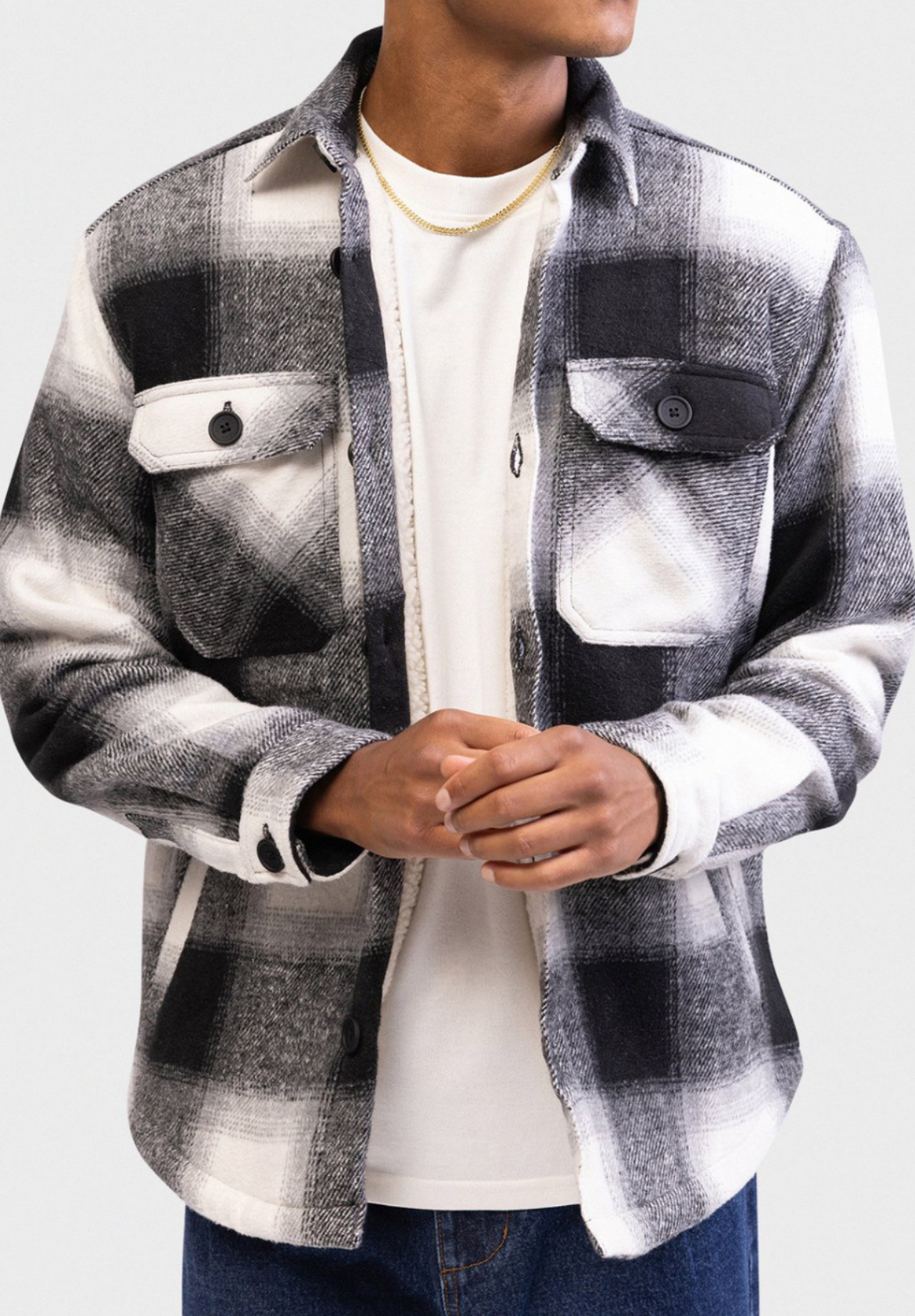 Camicia abbottonatura da uomo