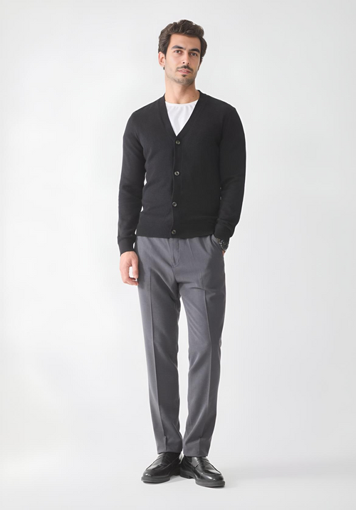 cardigan nera 