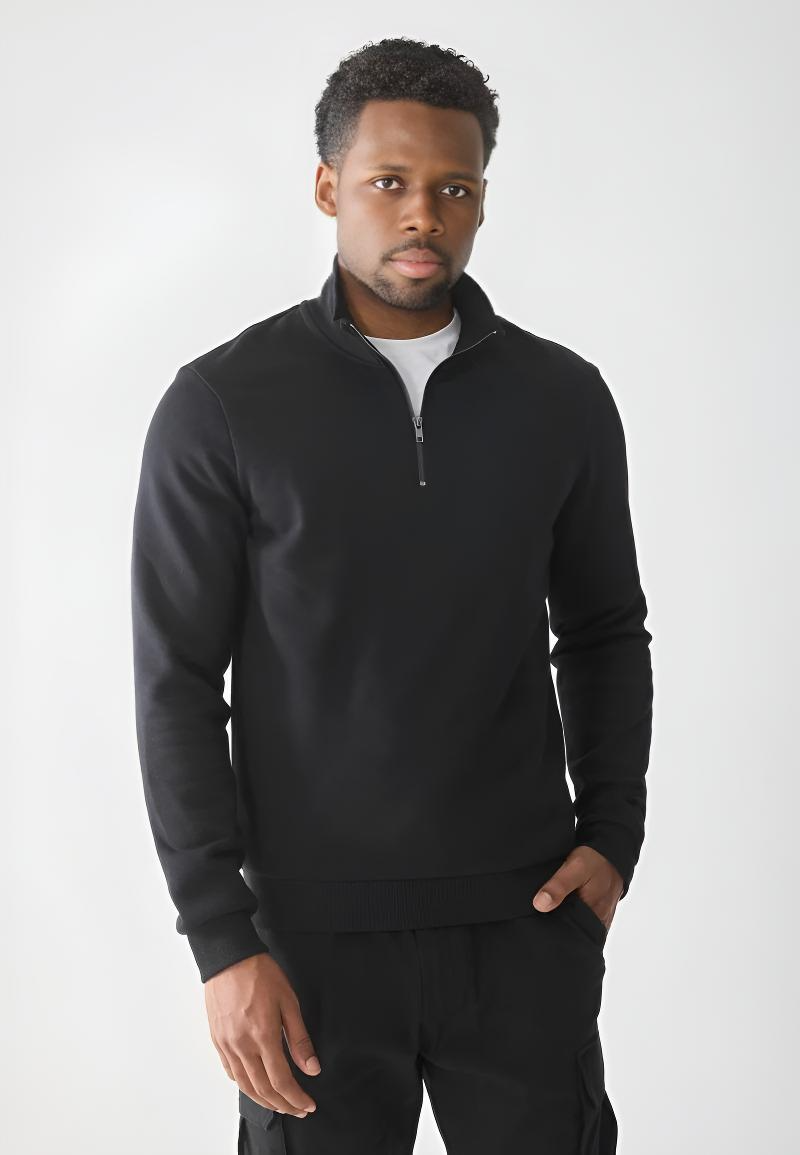 felpa con zip uomo - imoji