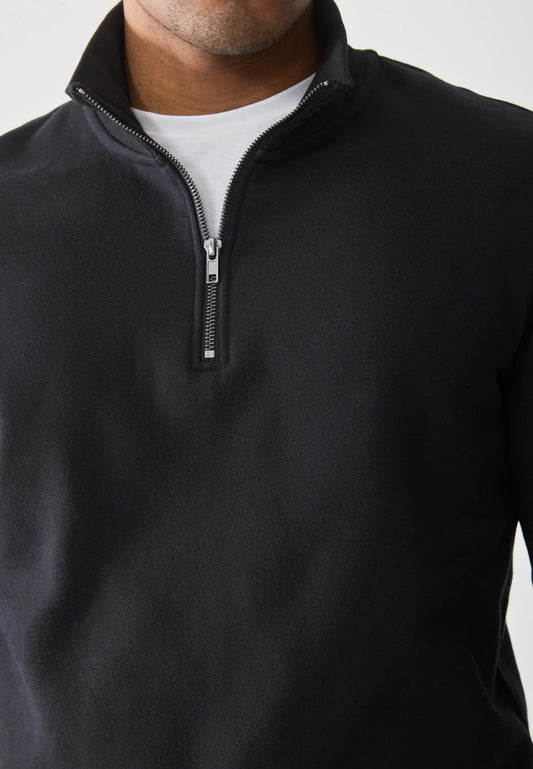 felpa con zip uomo