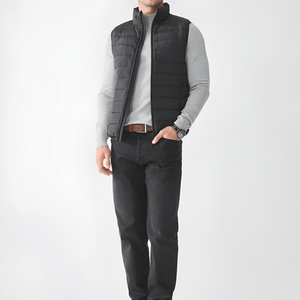 Smanicato nero slim fit - imoji