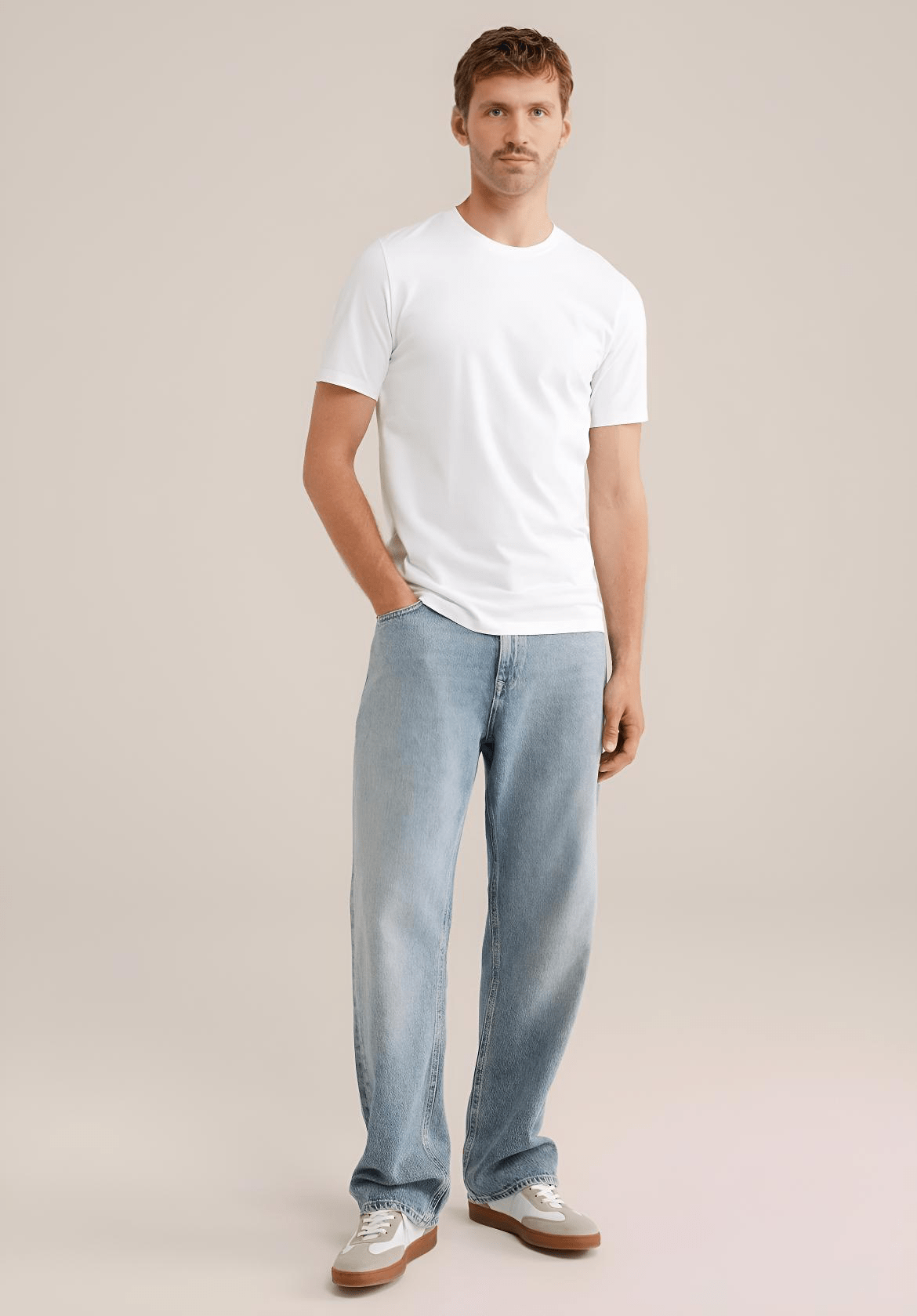 T-shirt da uomo Basic - imoji