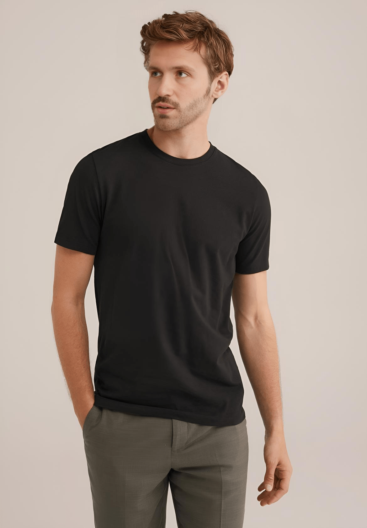 T-shirt da uomo Basic - imoji